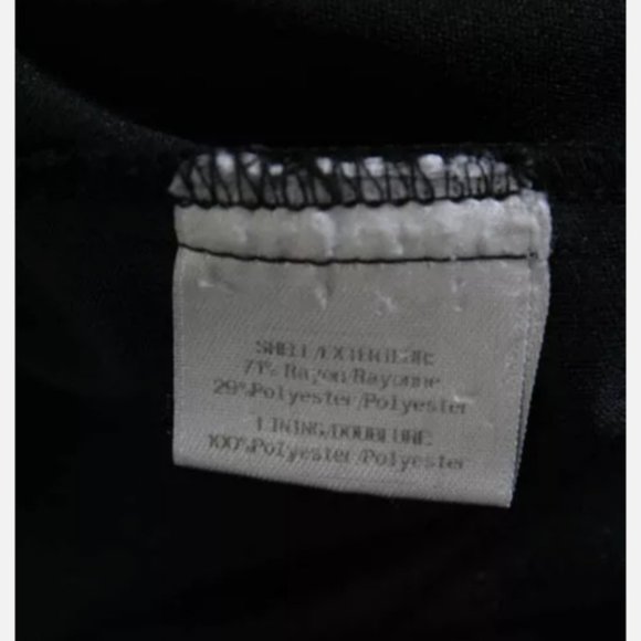 BADGLEY MISCHKA BLACK RUCHED SWEETHEART GOWN Sz 6 - Picture 6 of 6